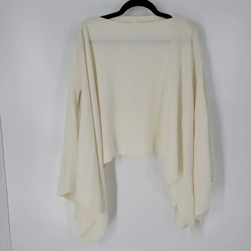 Lululemon White Opal Forward Flow Poncho